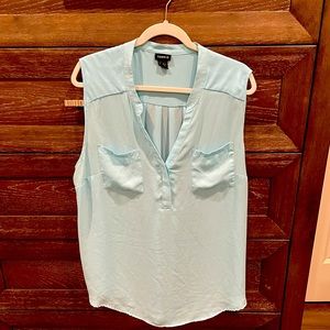 TORRID Sheer light sleeveless top